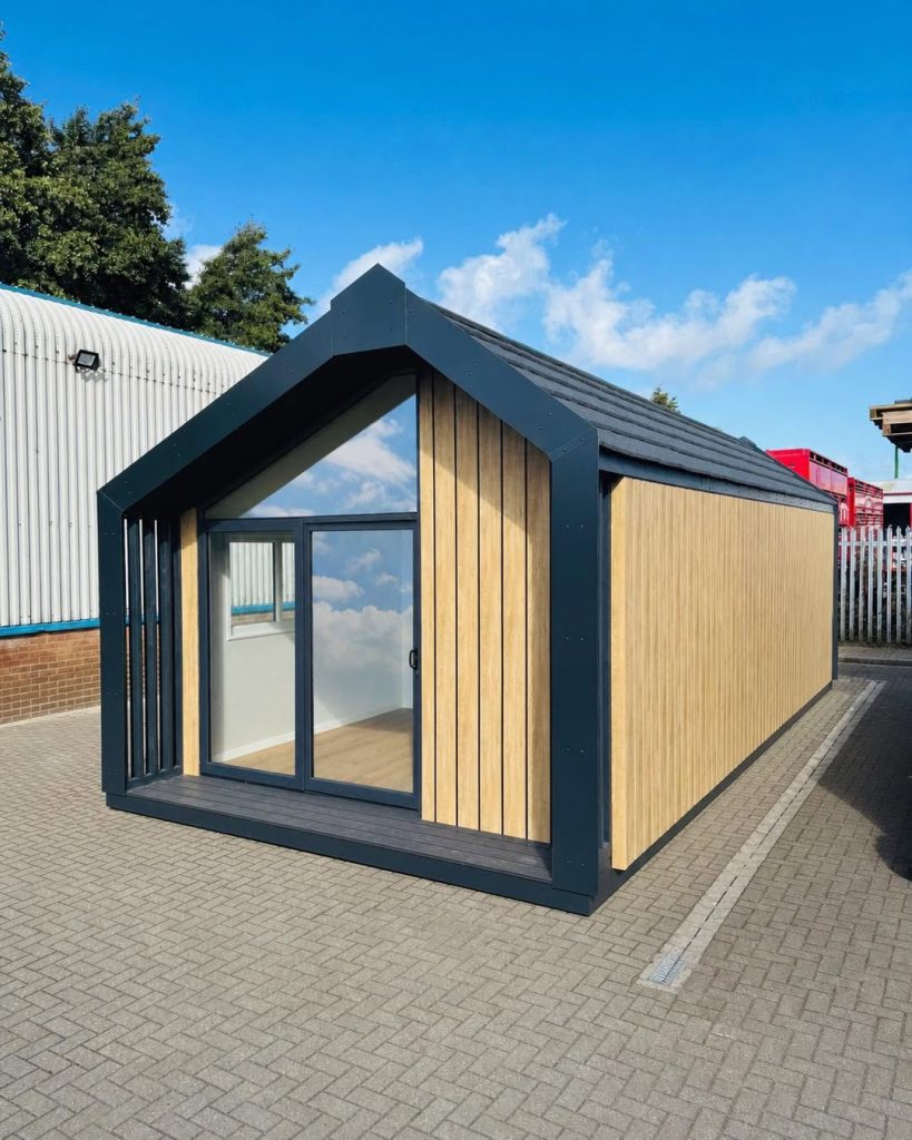 A one-off cabin, built to a client's vision