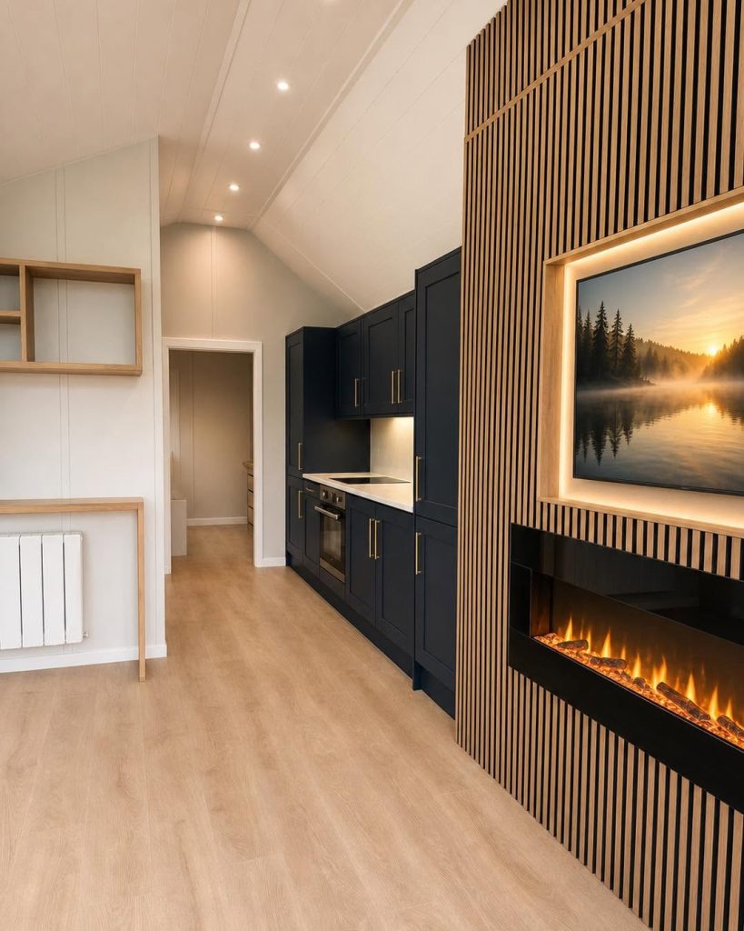 A one-off cabin, built to a client's vision
